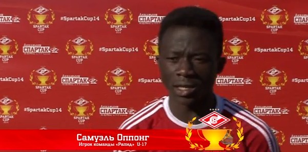 Samuel Oppong about the match against Krasnodar