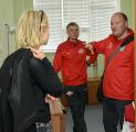 Heads of Blackburn visitd Spartak Academy