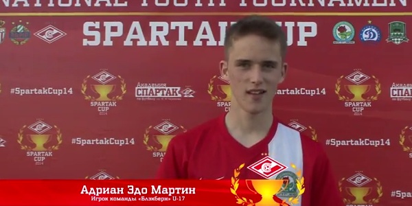 Adrian Edo Martin about the match against Dinamo